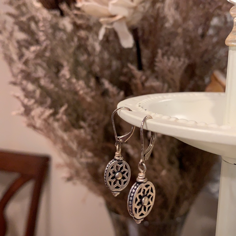 Custom Made Sterling Silver Earrings - Picture 4 of 8
